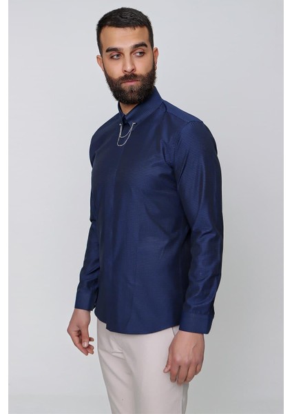 Gk 629 Lacivert Klasik Gömlek fiyatları