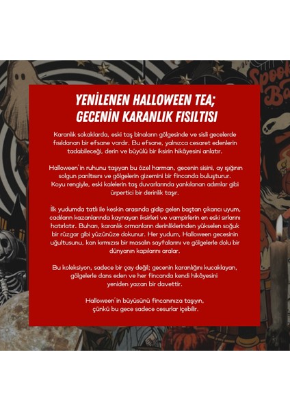 Halloween Tea - Cadılar Bayramı Çayı, 50 gr
