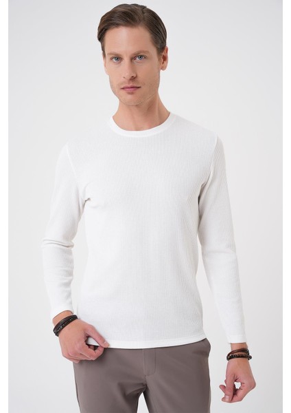 Ts 887 Slim Fit Beyaz T-Shirt fiyatları