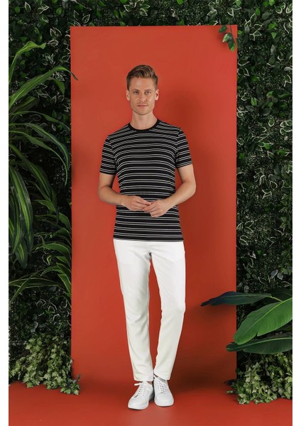 Ts 851 Siyah Spor T-Shirt