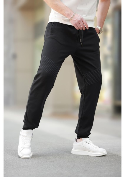 Siyah Manşetli Erkek Eşofman Altı E6570 modelleri