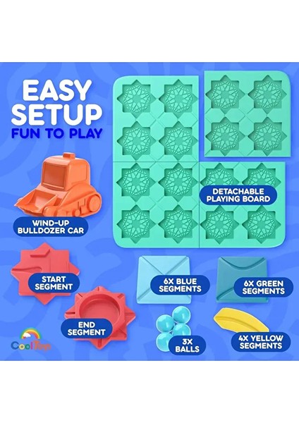 Kodlama Labirent Zeka Oyunu Eğitici Kutu Oyunu