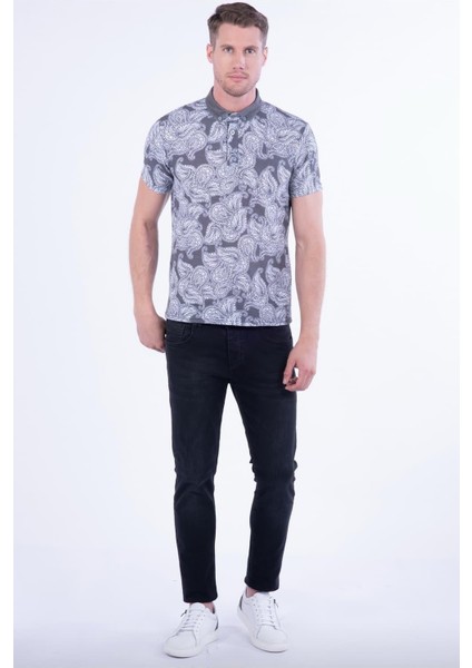 Ts 805 Slim Fit Siyah Spor T-Shirt