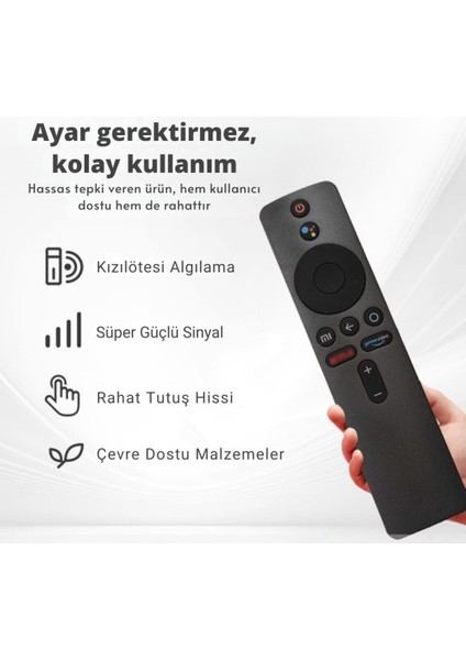 Xiaomi Mi Tv Stick Ile Uyumlu Uzaktan Kumanda, Android Tv Box Için Uzaktan Bluetooth Kumanda fiyatları