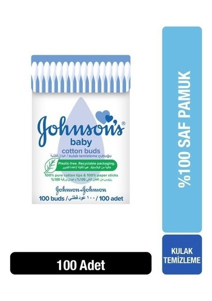 Baby Kulak Temizleme Çubuğu 100 Adet (5 Li Set) modelleri