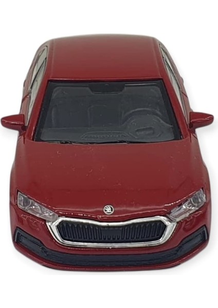 Vardem Welly 1:32 Skoda Octavia Çek Bırak Araba - 43806 - Bordo modelleri
