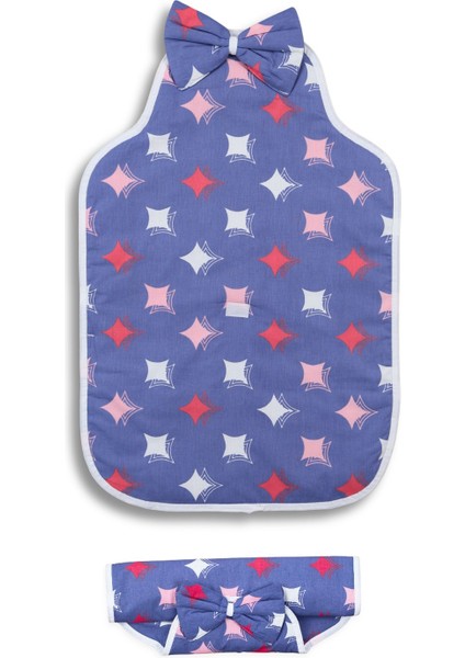 Pratik Kurdelalı Alt Açma Minderi - Blue