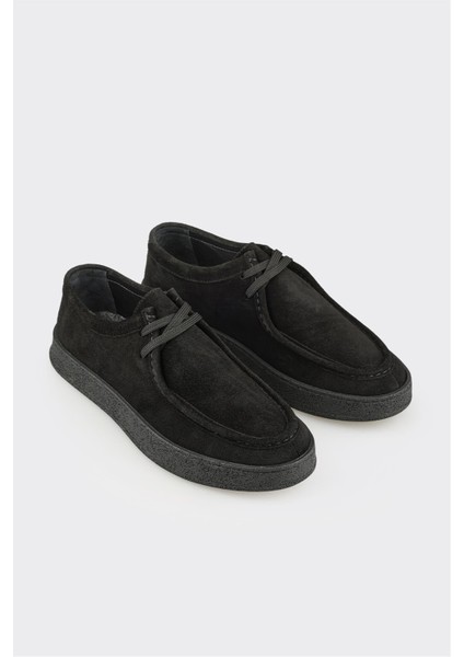 Siyah Deri Erkek Spor Ayakkabı fiyatları