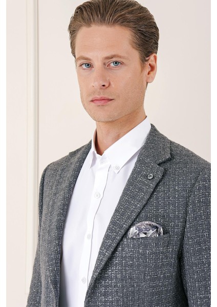 C 660 Slim Fit Füme Spor Ceket fırsatları