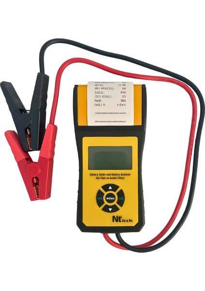 NT-BT46 Yazıcılı Akü Test Cihazı
