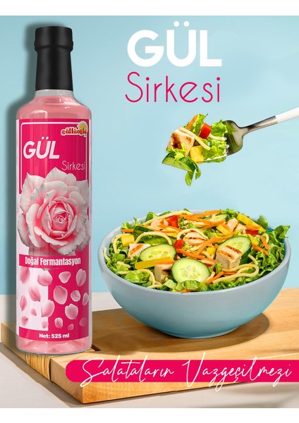 Gül Sirkesi x 2 Adet 525ML modelleri