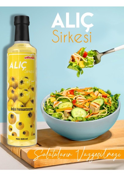 Alıç Sirkesi x 2 Adet 525 ml modelleri