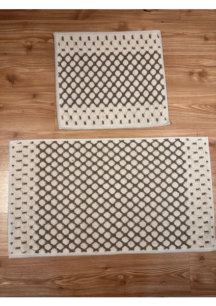 Ikili Klozet Takımı, 60 x 100 Cm, Modern,yıkanabilir, Eşsiz Desen ve Renkleri ile Her Banyoya Uyumludur