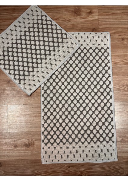 Ikili Klozet Takımı, 60 x 100 Cm, Modern,yıkanabilir, Eşsiz Desen ve Renkleri ile Her Banyoya Uyumludur