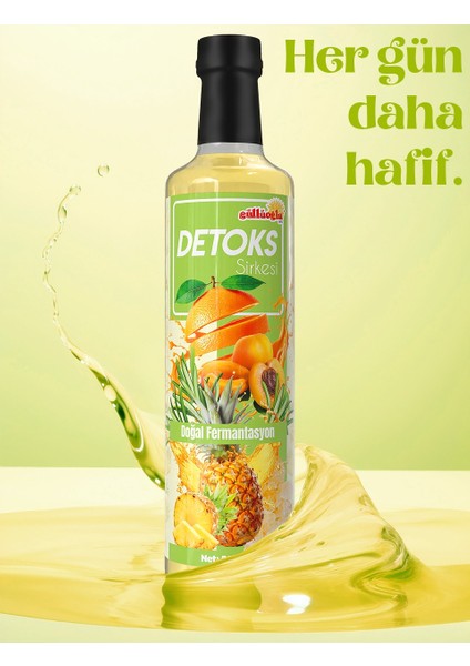 Detoks Sirkesi x 3 Adet 525 ml fiyatları