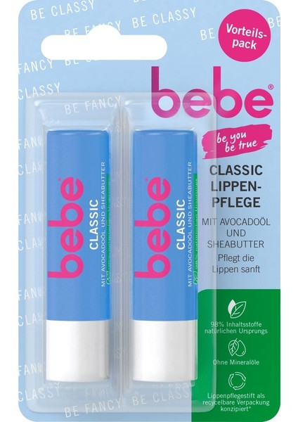 Hassas Çocuk Dudak Bakım Balsamı 2'li - Klasik