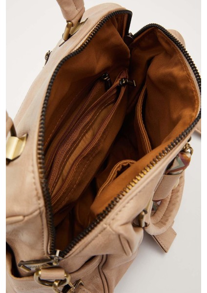 Vizon Taş Kuşak Aksesuarlı El Çantası modelleri