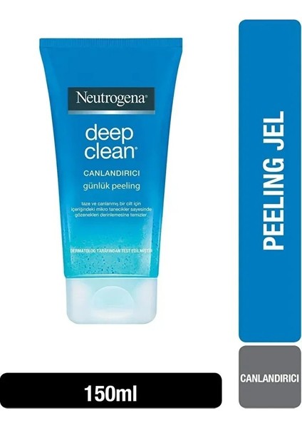 Canlandırıcı Yüz Temizleme Jeli 200 Ml, Peeling Jel 150 ml ve Günlük Peeling Jel 150 ml - 3'lü Set fırsatları