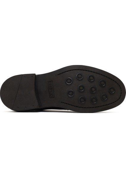 Erkek Kahverengi Bağcıklı Deri Casual Ayakkabı 25WFD724418 fırsatları