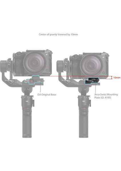 4195 Djı Rs 3 Mini Için Arca-Swiss Montaj Plakası indirimleri