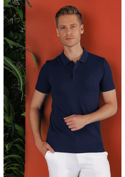 Ts 845 Lacivert Spor T-Shirt modelleri