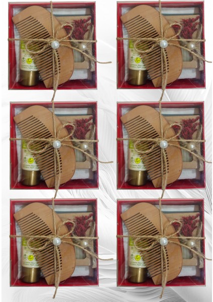 4'lü Set Gelin Hamamı Nedime Hediye Seti Gelin Partisi 6 Adet Kutlu