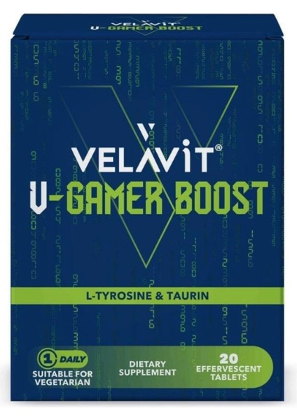 V-Gamer Boost 20 Efervesan Tablet