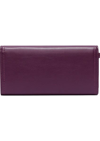 Kadın Mor Askı Detaylı Cüzdan 000A2D561318 fırsatları