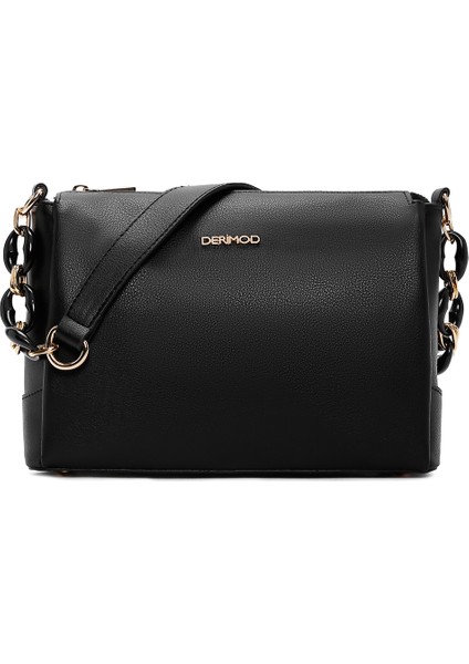Kadın Siyah Zincir Askılı Omuz Çantası 25ABD200518 modelleri