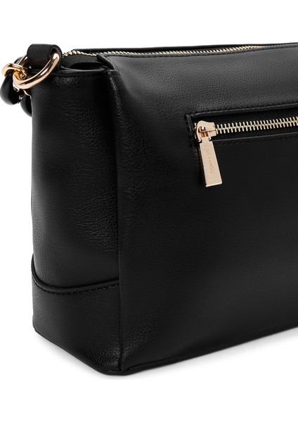 Kadın Siyah Zincir Askılı Omuz Çantası 25ABD200518