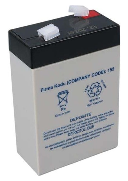 Yokohama Yh-62.3 6 Volt - 2.3 Amper Akü (90X43X38 Mm) fiyatları