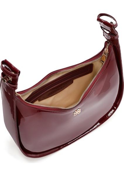 Kadın Bordo Kol Çantası 25WBD282216