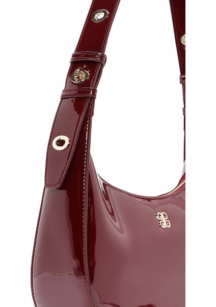 Kadın Bordo Kol Çantası 25WBD282216