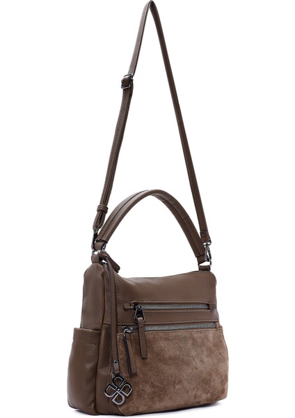 Kadın Taba Uzun Askılı Omuz Çantası 25ABD242114