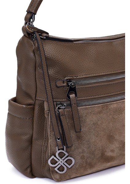 Kadın Taba Uzun Askılı Omuz Çantası 25ABD242114