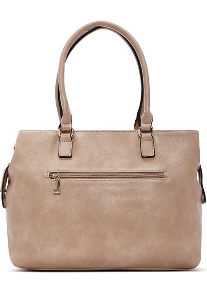 Kadın Bej Uzun Askılı Omuz Çantası 25WBD283718 fırsatları