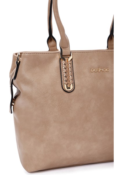 Kadın Bej Uzun Askılı Omuz Çantası 25WBD283718