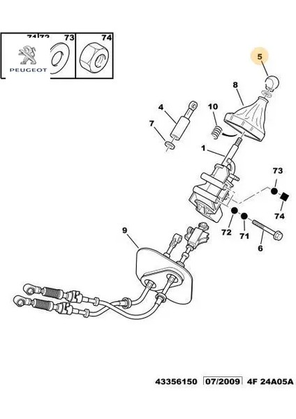 Vites Topuzu Boxer Jtd Peugeot 2403.S2