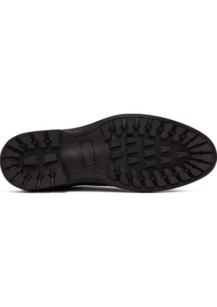 Erkek Kahverengi Bağcıklı Deri Casual Ayakkabı 25WFD710418 fırsatları