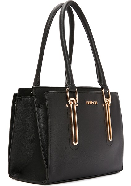 Kadın Siyah Uzun Askılı Klasik Kol Çantası 25WBD263014 indirimleri