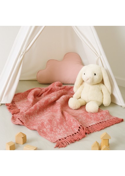 Kız Çocuk Odası Müslin Örtü Pembe 170 x 220