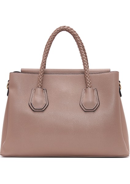 Kadın Vizon Uzun Askılı Örgü Detaylı Kol Çantası 25WBD2832FT fırsatları