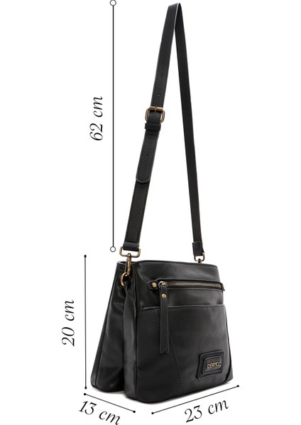 Kadın Siyah Casual Çapraz Çanta 25ABD241714 fiyatları