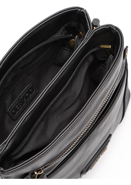 Kadın Siyah Casual Çapraz Çanta 25ABD241714