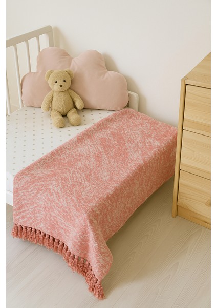 Kız Çocuk Odası Müslin Örtü Pembe 170 x 220