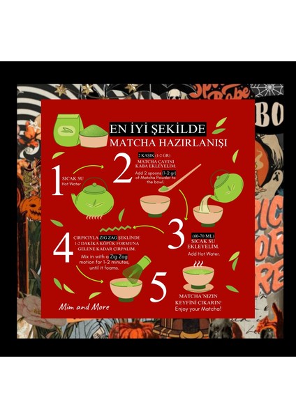 Halloween Matcha - Cadılar Bayramı Matcha 25 gr indirimleri