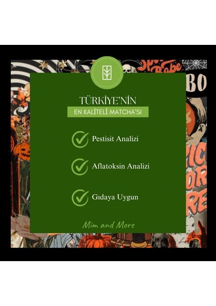 Halloween Matcha - Cadılar Bayramı Matcha 25 gr