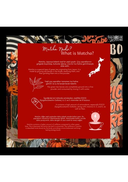 Halloween Matcha - Cadılar Bayramı Matcha 25 gr