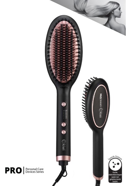 KHS-2039 Saç Şekillendirici ve Saç Düzleştirici Fön Tarağı fiyatları