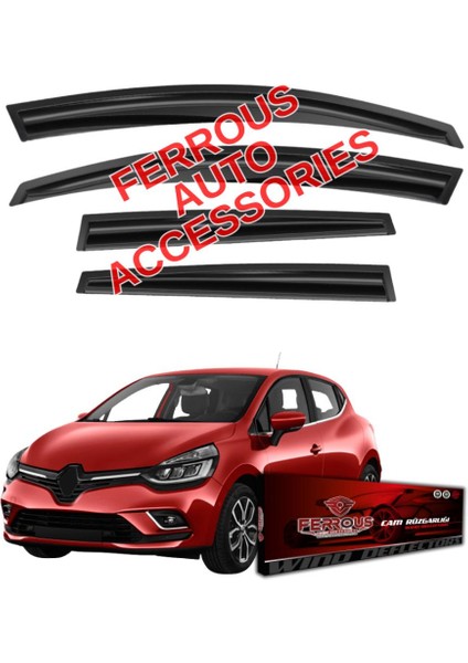 Renault Clio 4 Ferrous Cam Rüzgarlığı 4lü 2012 2019